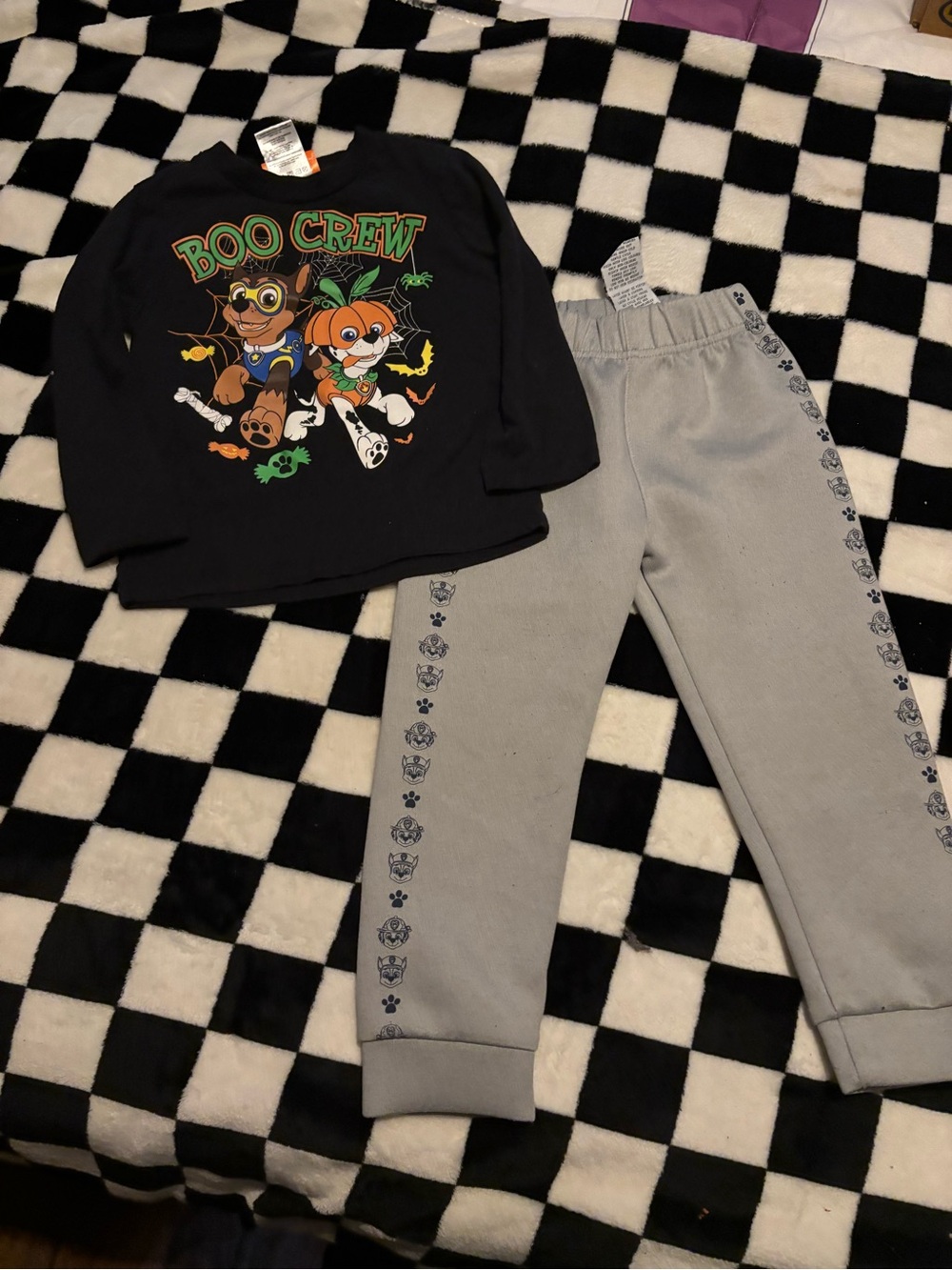 3T paw patrol Halloween outfit